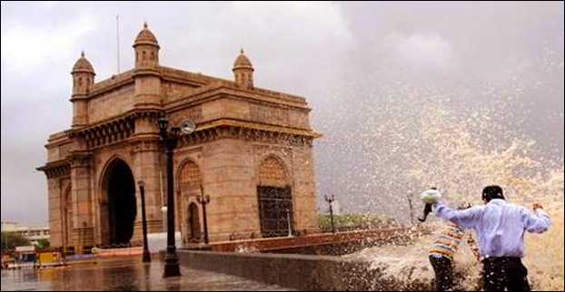Gateway of India in Rainy Season
