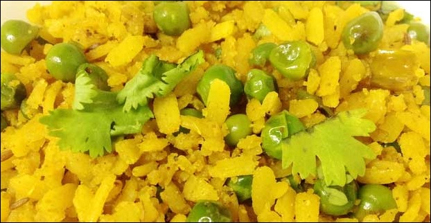 Spiced Poha with lemon and coriander leaves  is also a viable alternative