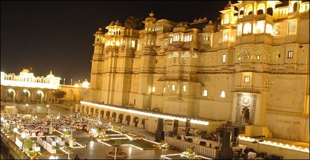 Udaipur palace continues to be an attractive center for big events