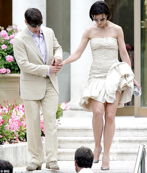 Tom Cruise and katie Holmes wedding