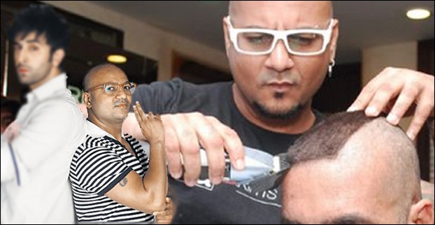Aalim Hakim finds the trust of popular bollywood celebs for a hair cut.