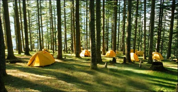 Camping is a popular adventure sport in Pabbar Valley
