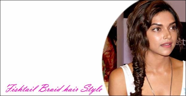 Fish Tail Braid Hairstyle by a bollywood celebrity