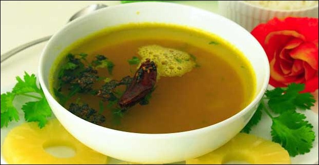 Rasam dish of Kerala India