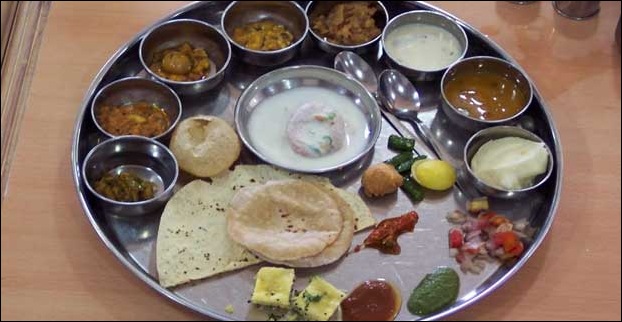 It gives you a chance to taste the famous Gujarati Thali