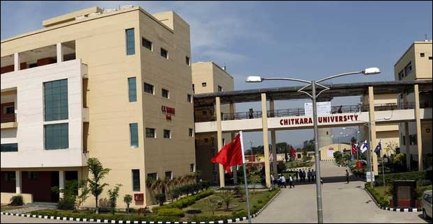 Chitkara University Himachal Solan campus view