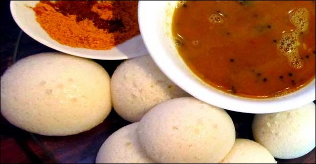 With Dosa and Idli being popular here it is more like East meets South