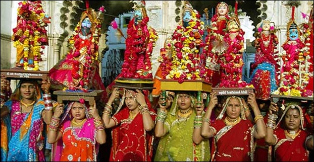Gangaur festival bears similarity with Karwa Chauth and Savithri pooja