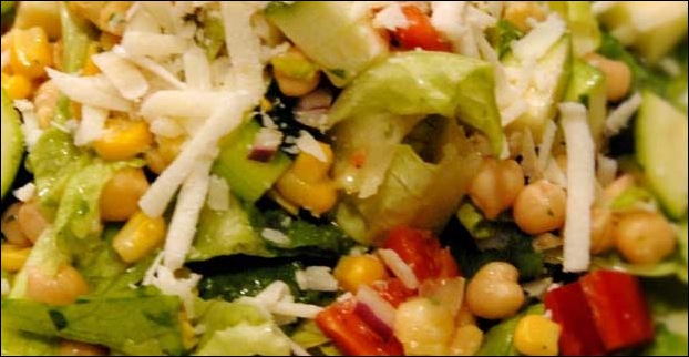 Salads with chickpeas may not be the best but a quick to make alternative