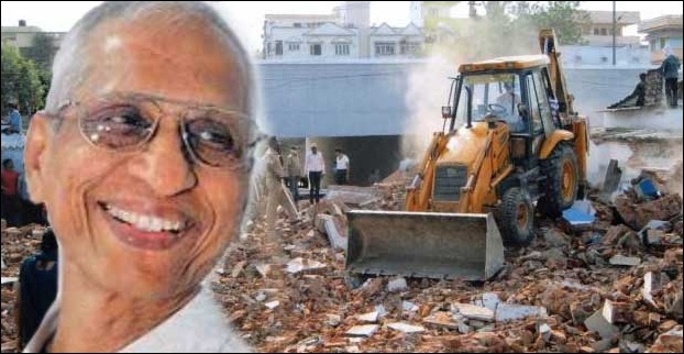 GR Khairnar aka the demolition man waged a war against illegal contructions in Mumbai