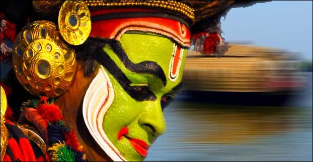 The traditional dance form ‘Kathakali’ is quite popular among visitors