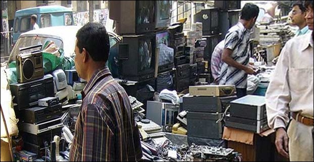 Madan Street which houses genuine electronic shops is also known as grey market among locals