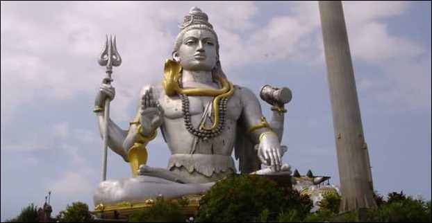 121 feet Lord Shiva’s biggest statue in India at Karnataka