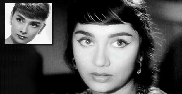 Sadhana's hairstyle was immensely popular and was inspired from British actress Audrey Hepburn