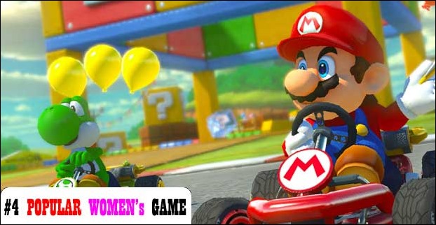 Mario has admirers among among too considering Mario Kart's popularity among women