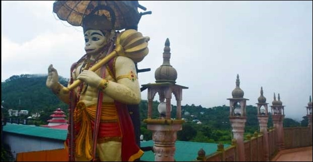 Hanuman Garhi Giant Statue of Lord Hanuman