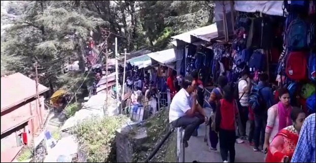 Shimla's Tibetan Bazaar Market