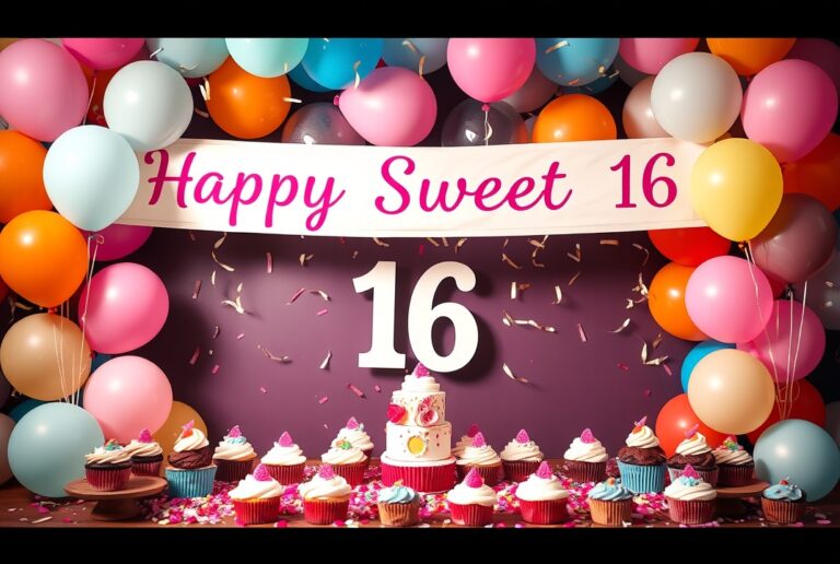 16th birthday celebration ideas
