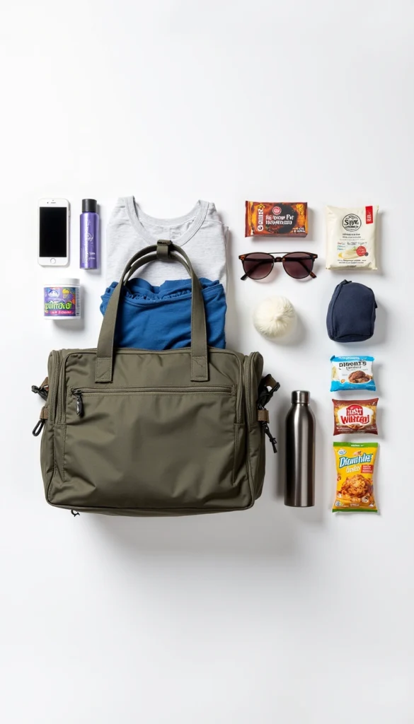 Weekend trip packing list