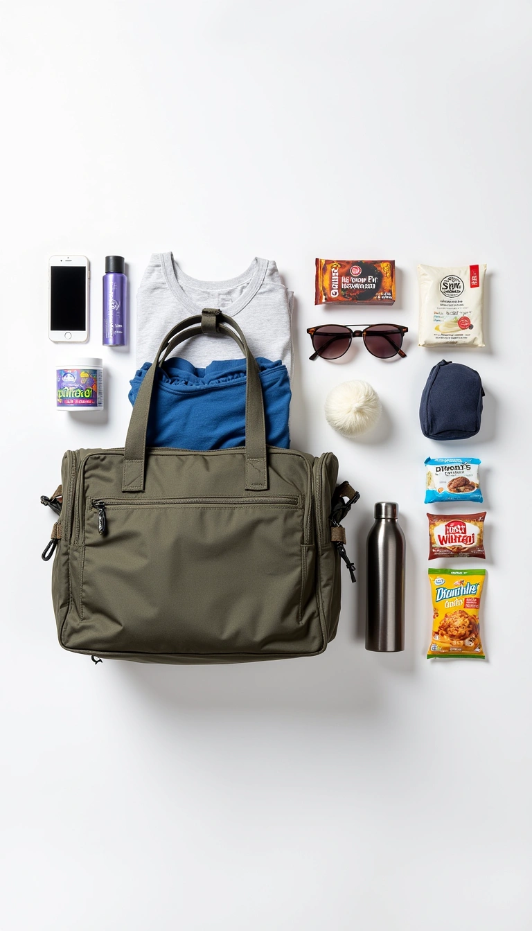 Weekend trip packing list